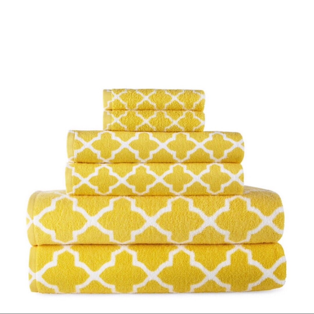 6pc. Gold Towel Set